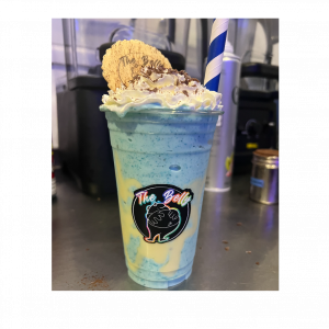 Red Velvet Cookie Dough Shake